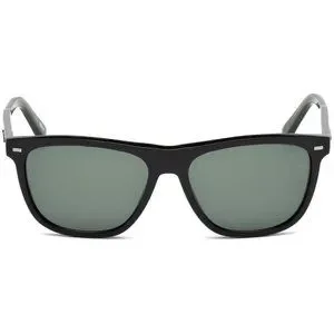 Ermenegildo Zegna Black Square Frame Sunglasses with Green Lens - EZ0041-01N Ermenegildo Zegna Men main image 2